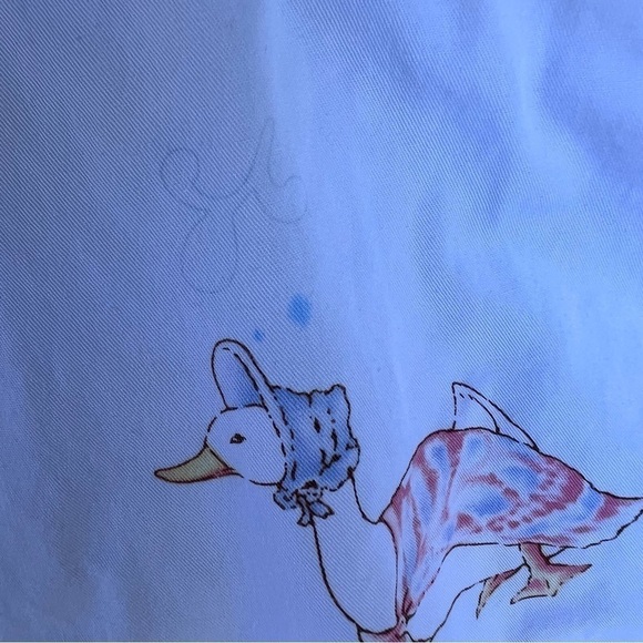 Beatrix Potter Peter Rabbit Quilted Toddler Quilt Blanket 49x38 PBK? GUC Flaws - Picture 14 of 16